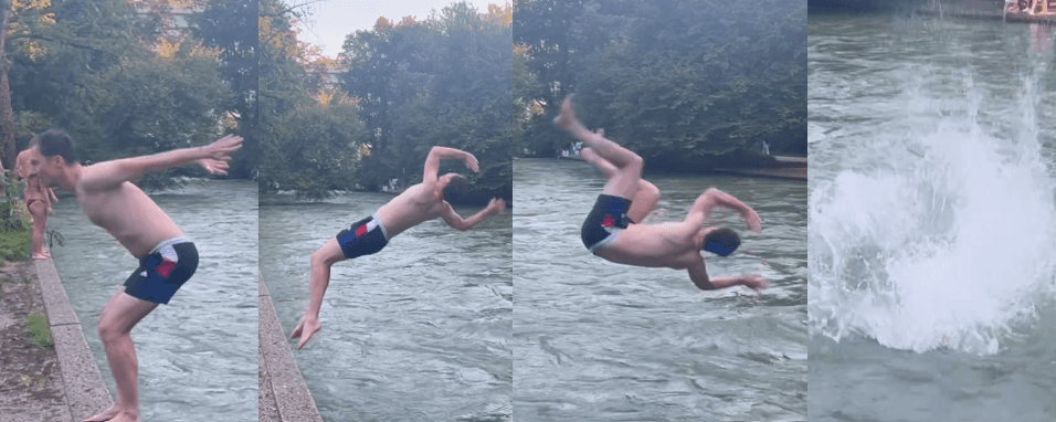 Klaus on a Bavarian trail