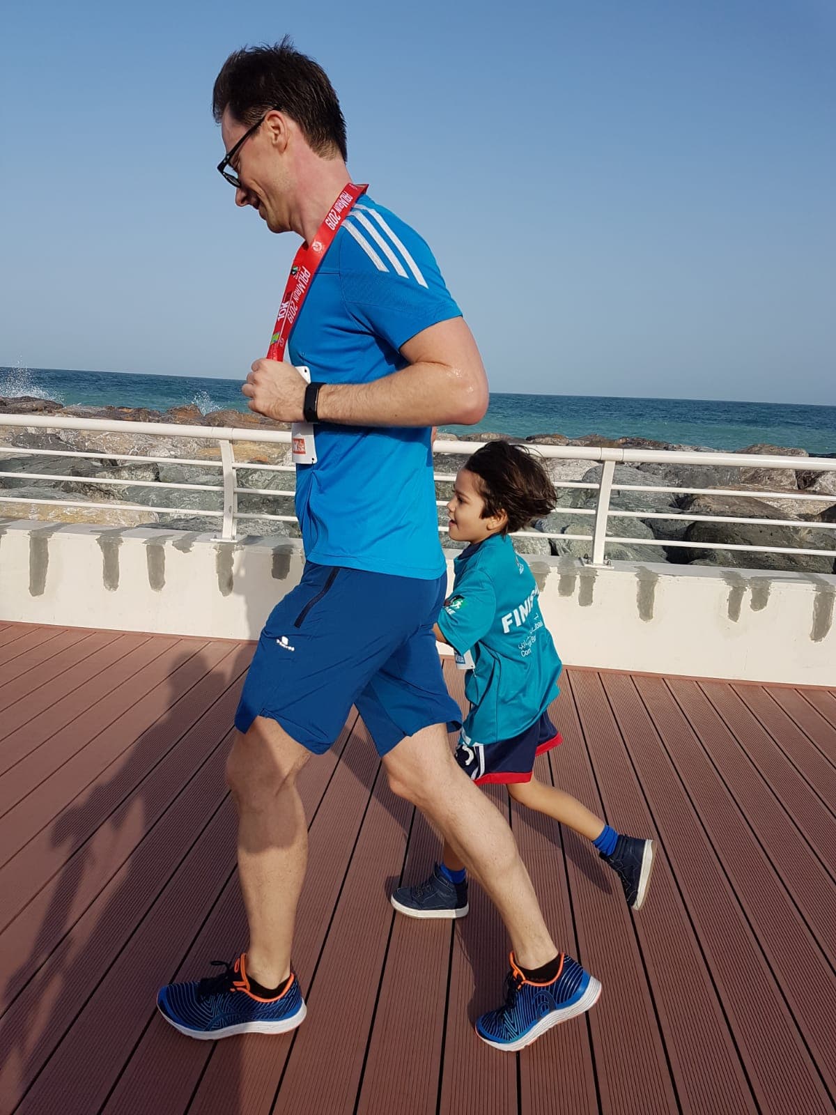 Klaus in action during a lesson