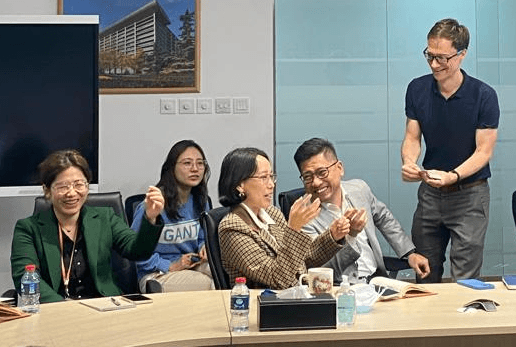 Klaus at a Munich landmark