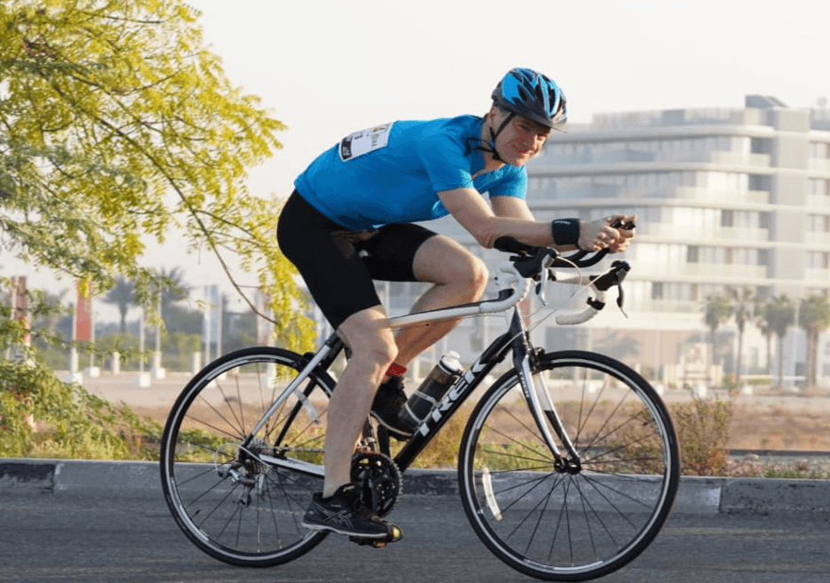 Klaus cycling